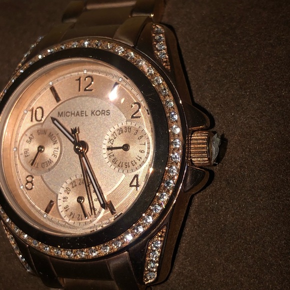 Michael Kors Blair Rose Gold Ladies Watch W/Box main image 1
